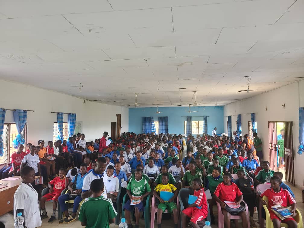Nkondjock: Students Front of the class